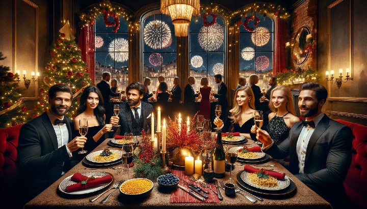 Foto Capodanno per coppie a Parma: meglio un tavolo per due o la socialità di un tavolo condi